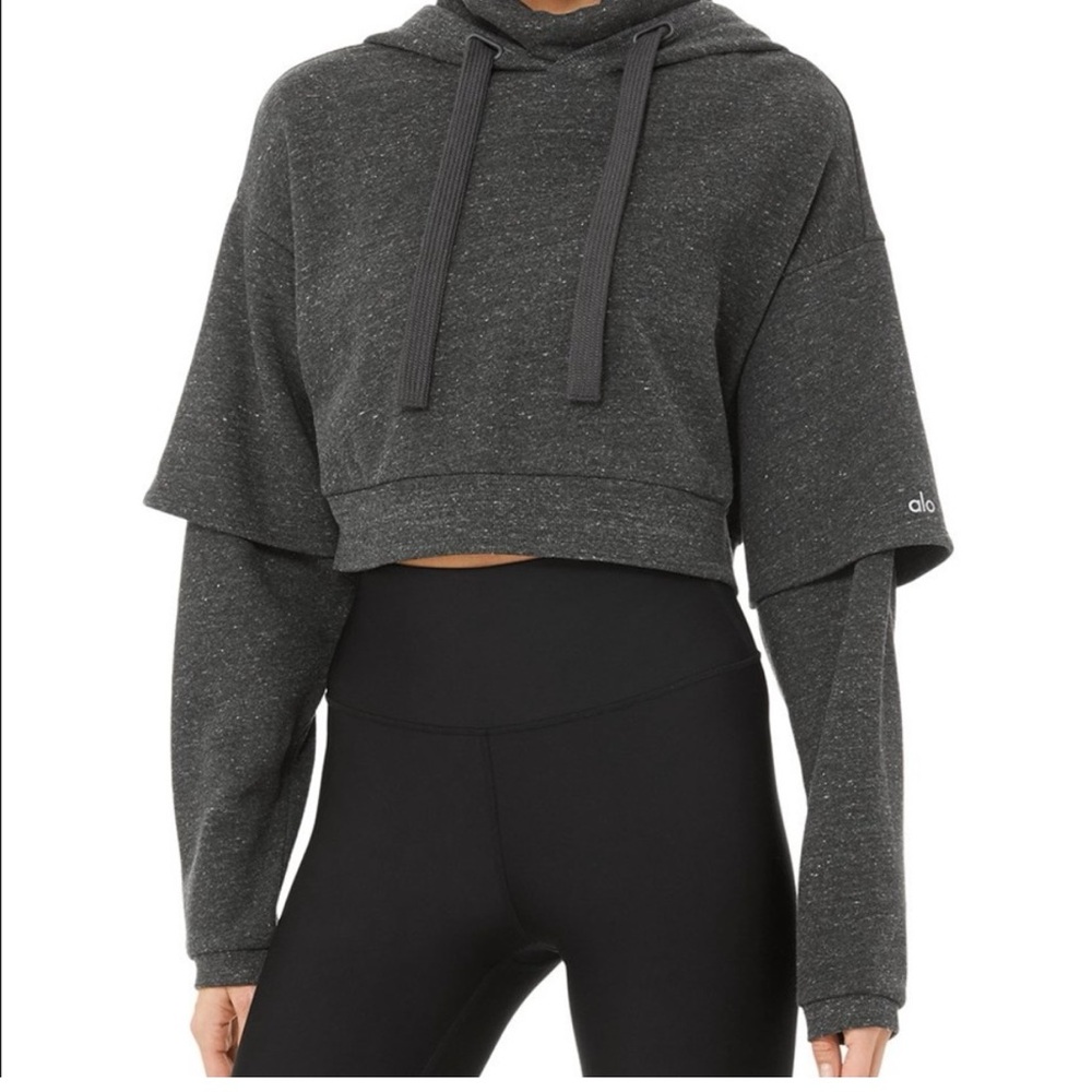 ALO Eternal Cropped Hoodie